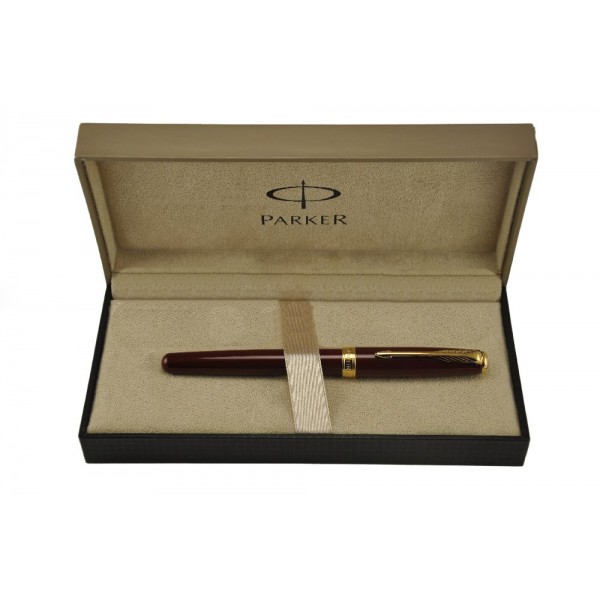  «Перьевая ручка Parker Sonnet 08 красная (85 912R)», бренда Parker - фото №1