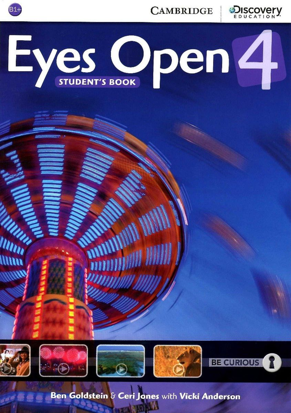 [object Object] «Eyes Open Level 4. Student's Book with Online Workbook», авторів Кері Джонс, Вікі Андерсон, Бен Голдштейн - фото №1