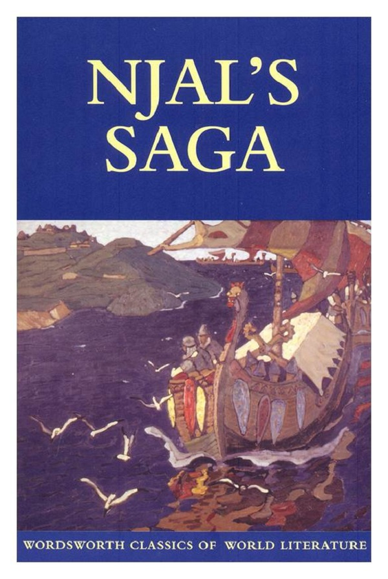 Бумажная книга «Njal's Saga» - фото №1