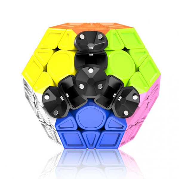  «Игрушка-головоломка QiYi X-Man Megaminx Galaxy V2 LM (0935C-6)», бренда QiYi - фото №1