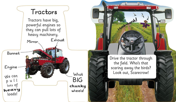 Бумажная книга «Tractor» - фото №1