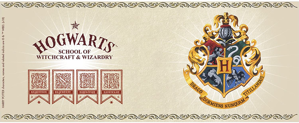  «Чашка Harry Potter Hogwarts 4 Houses (ABYMUG489)», бренда Abysse - фото №1