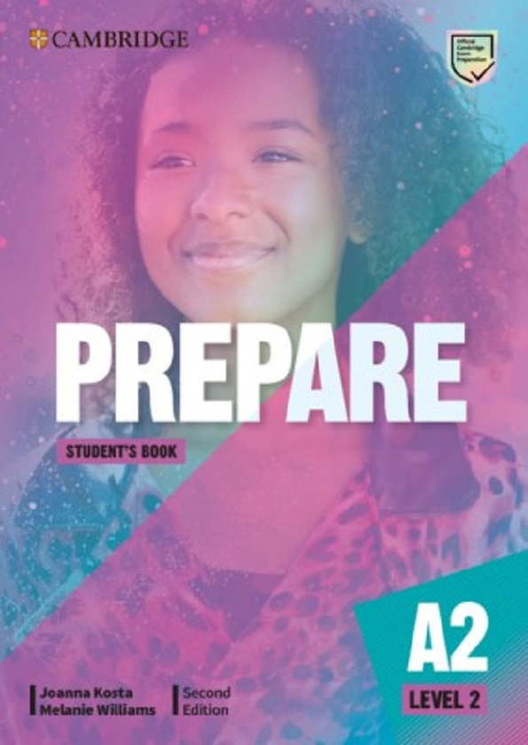 Бумажная книга «Cambridge English Prepare! 2nd Edition Level 2 Companion for Ukraine», авторов Джоанна Коста, Мелани Уильямс - фото №1