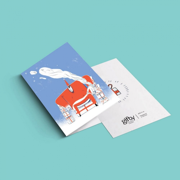  «Листівка Gifty Крутий Дід (AA-0095345)», бренда Gifty - фото №1
