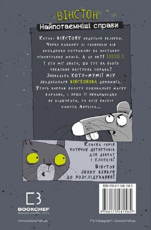 [object Object] «Вінстон. Найпотаємніші справи. Книга 1. Прокляття вартового кота», автор Фрауке Шойнеманн - фото №2 - миниатюра