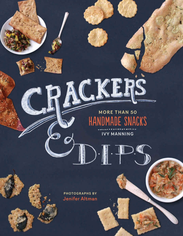 Паперова книга «Crackers, Crisps & Dips», автор Айві Меннінг - фото №1