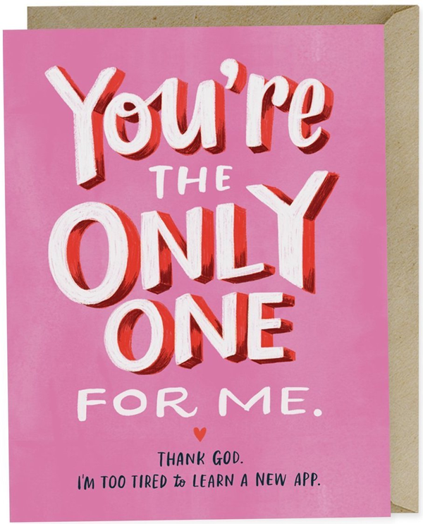 Паперова книга «The Only One For Me Card» - фото №1