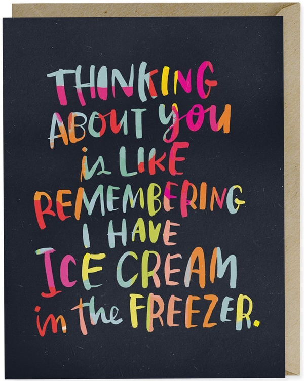 Паперова книга «Ice Cream Freezer Love Card» - фото №1