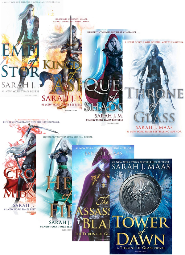 Книга «Throne of Glass (комплект із 8 книг)» – Сара Дж. Маас