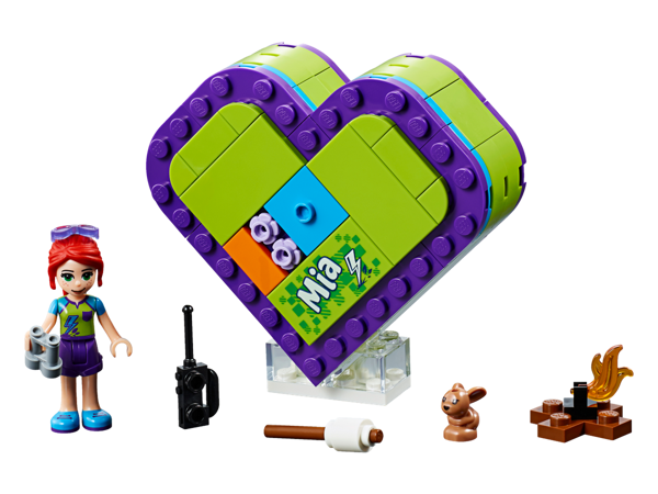  «Конструктор LEGO Friends Скринька-сердечко Мії 83 деталі (41358)», бренду LEGO - фото №1