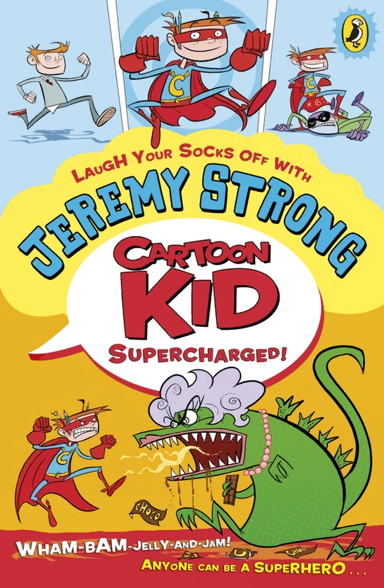 Бумажная книга «Cartoon Kid - Supercharged!», автор Джереми Стронг - фото №1