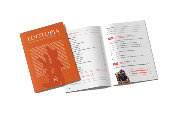 [object Object] «Zootopia (A2). Журнал для вивчення англійської мови по мультфільмах» - фото №2 - мініатюра