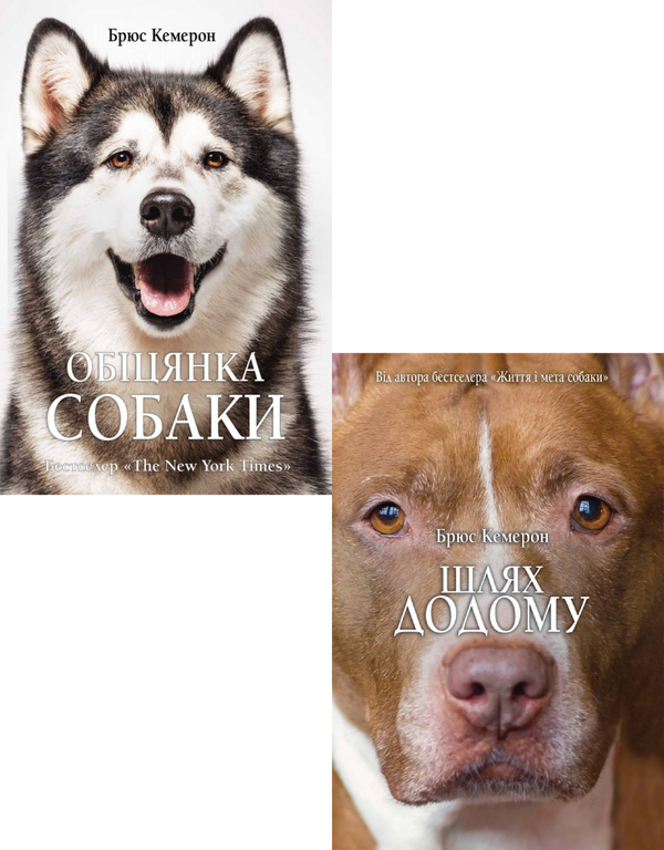 [object Object] «Брюс Кемерон. Обіцянка собаки. Шлях додому (комплект із 2 книг)», автор Брюс Кемерон - фото №1