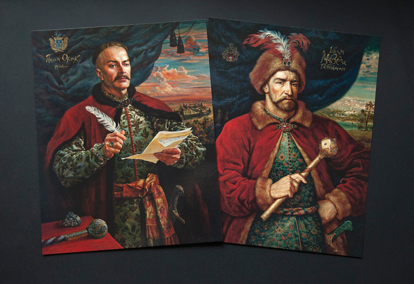  «Комплект листівок Герої козацької України (1337049)», бренда Pavlusenkoartshop - фото №1