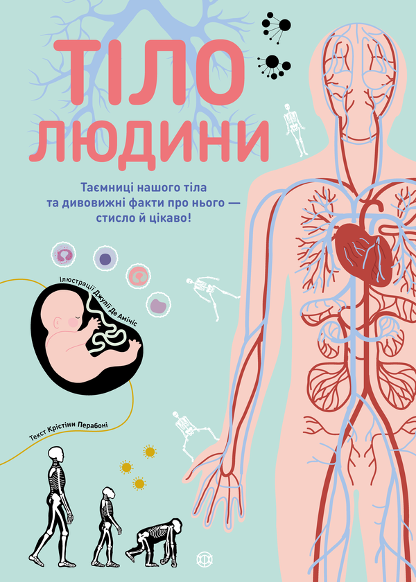 Паперова книга «Тіло людини», автор Кристина Перабоні - фото №1