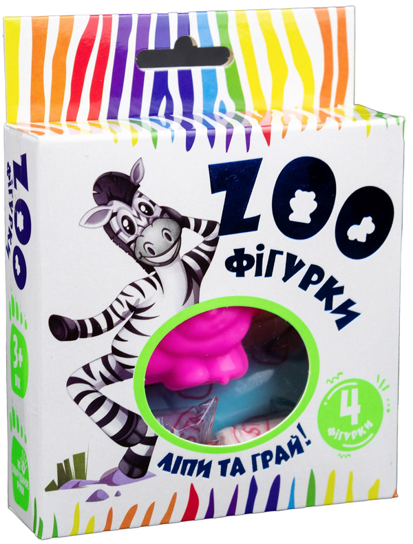  «Набор для творчества Strateg ZOO фигурки (32059)», бренда Strateg - фото №1