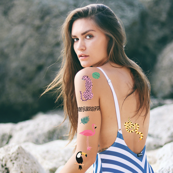  «Набір Тимчасових Тату Cobart WOW-TATTOO Tropical Vibes (305429438)», бренда Cobart WOW-TATTOO - фото №1