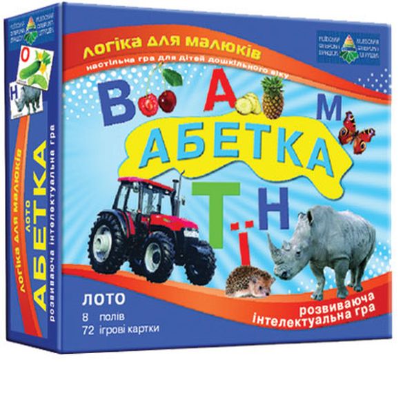  «Настольная игра Energy Plus Детское лото Азбука (4820121183002)», бренда Energy plus - фото №1