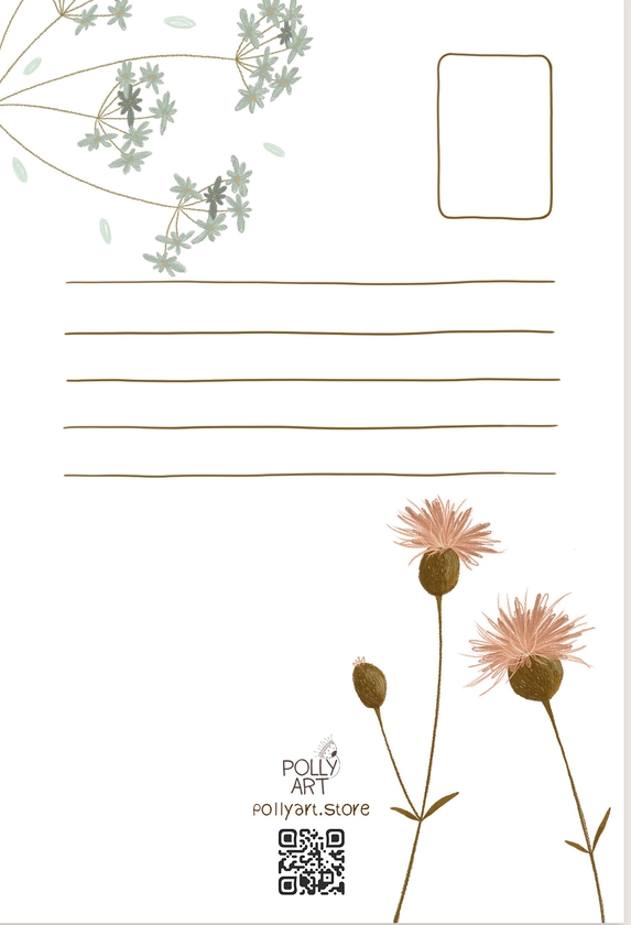 «PollyArt postcard. The smell of the field», бренда PollyArt - фото №1