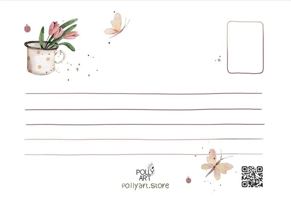 «Листівка Polly Art Весняний Їжачок», бренда PollyArt - фото №1