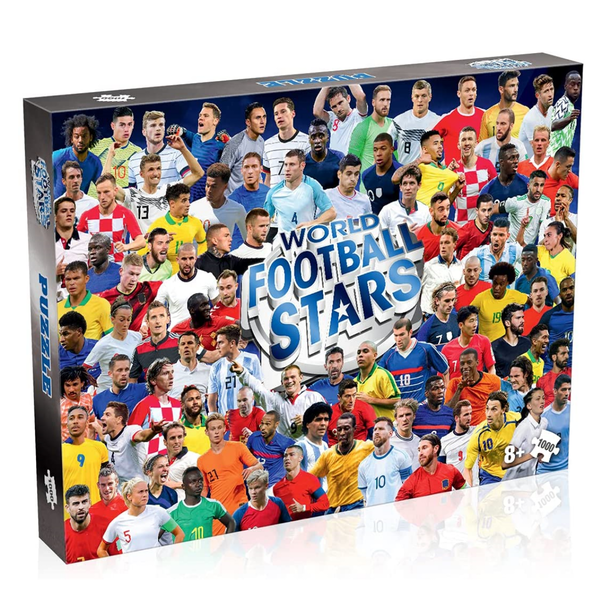  «Пазл World Football Stars 2021 1000 елементів», бренда Winning Moves - фото №1