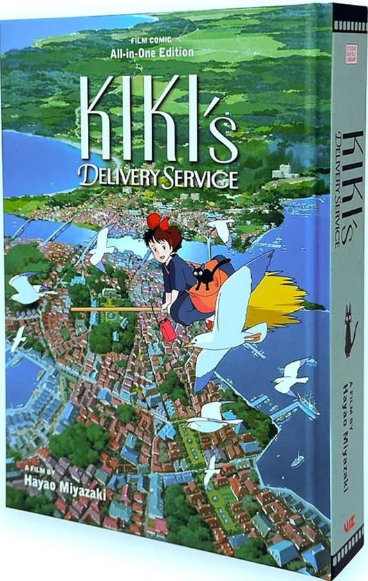 Бумажная книга «Kiki's Delivery Service Film Comic. All-in-One Edition», автор Хаяо Миядзаки - фото №1