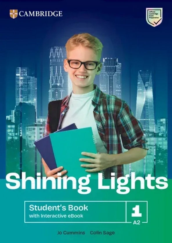 Бумажная книга «Shining Lights. Level. 1 Student's Book with Interactive eBook», авторов Колин Сейдж, Джо Камминс - фото №1