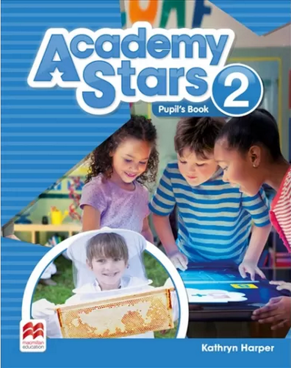 [object Object] «Academy Stars for Ukraine Level 2 Pupil's Book with Digital PB & Pupil's Practice Kit», автор Кетрін Харпер - фото №1