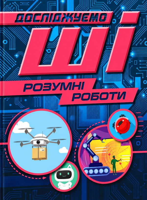 Бумажная книга «Розумні роботи», автор Соня Ньюленд - фото №1