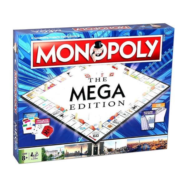  «Настільна гра Monopol. The Mega Edition», бренда Winning Moves - фото №1