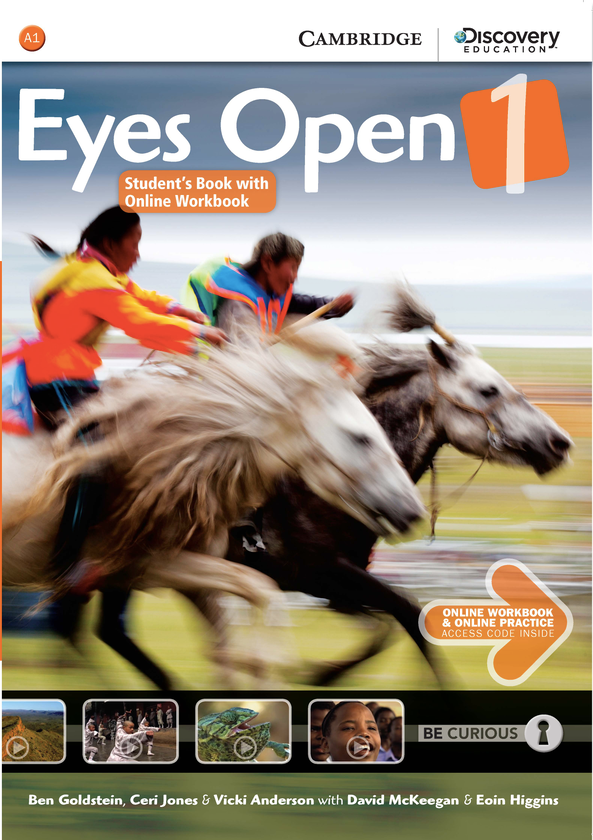 Бумажная книга «Eyes Open Level 1 Student's Book», автор Бен Голдштейн - фото №1