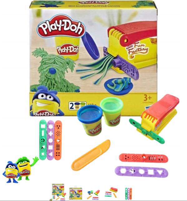  «Ігровий набір для ліплення Hasbro Play-Doh Mini Весела фабрика (E4902/E4920)», бренду Hasbro - фото №1