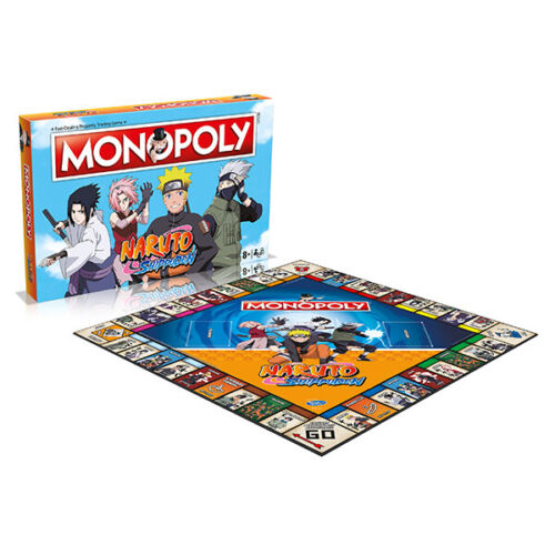 «Настільна гра Naruto Monopoly Board Game», брендов Winning Moves, Hasbro - фото №1