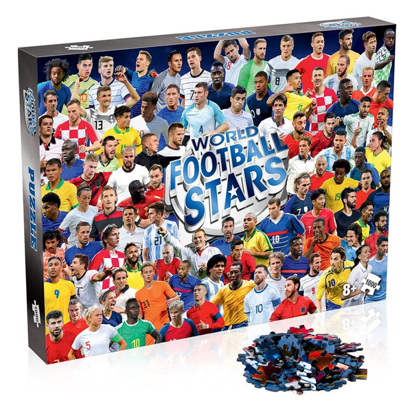  «Пазл World Football Stars 2021 1000 елементів», бренда Winning Moves - фото №1