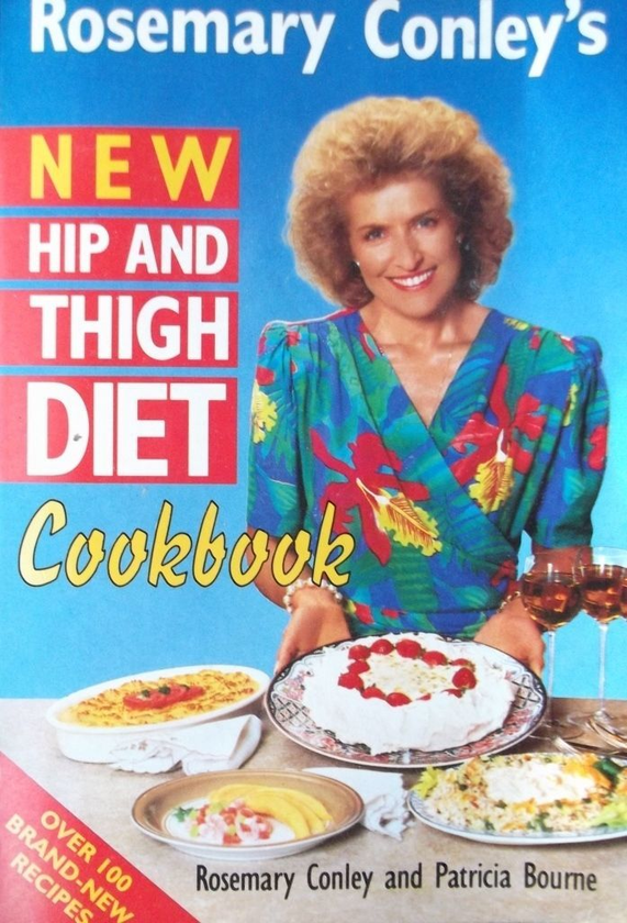 Паперова книга «New Hip And Thigh Diet Cookbook», авторів Розмарі Конлі, Патриція Борн - фото №1