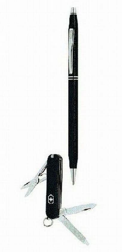  «Набор ручка и нож Cross CENTURY Classic/Victorinox (Cr30201)» - фото №1
