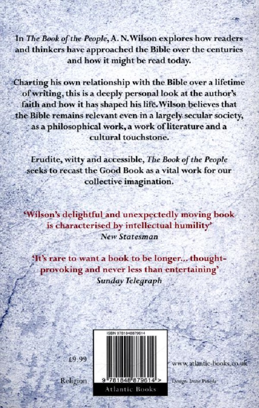 Бумажная книга «The Book of the People. How to Read the Bible», автор А. Н. Уилсон - фото №1