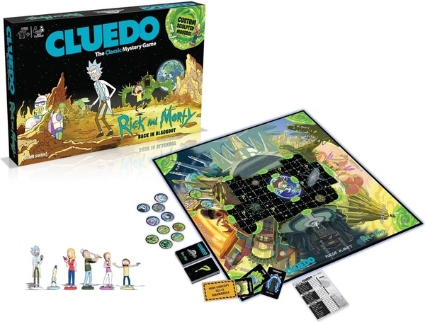  «Настільна гра Rick and Morty Cluedo», бренда Winning Moves - фото №1
