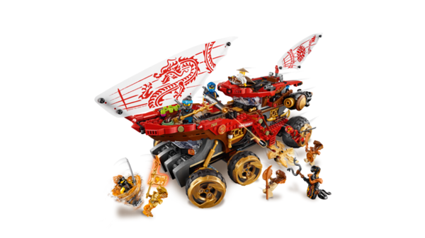  «Конструктор LEGO Ninjago Райский уголок 1178 деталей (70677)», бренда LEGO - фото №1