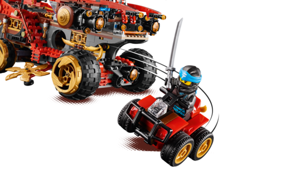  «Конструктор LEGO Ninjago Райский уголок 1178 деталей (70677)», бренда LEGO - фото №1