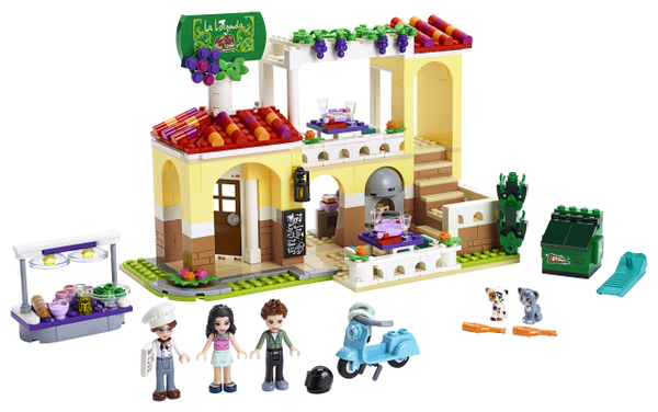  «Конструктор LEGO Friends Ресторан Хартлейк Сіті 624 деталі (41379)», бренду LEGO - фото №1