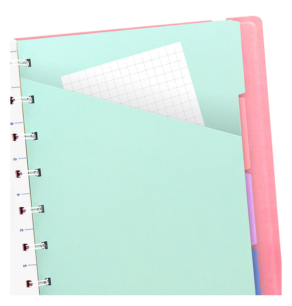  «Блокнот Filofax Classic Pastels A5 Rose (115053)», бренда Filofax - фото №1