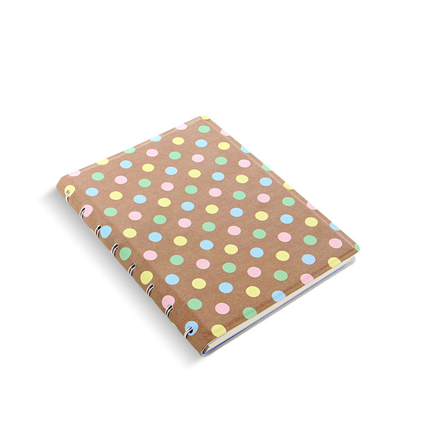  «Блокнот Filofax Patterns A5 Pastel Spots (115057)», бренду Filofax - фото №1