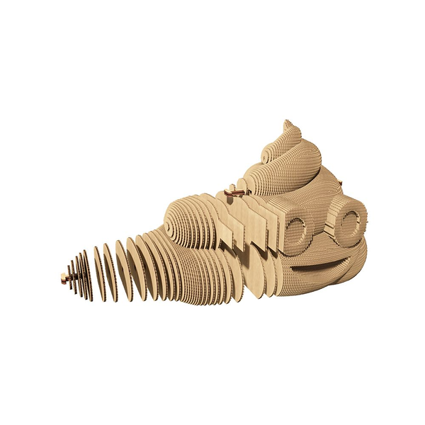  «Картонний конструктор Cartonic 3D Puzzle Poop», бренда Cartonic - фото №1