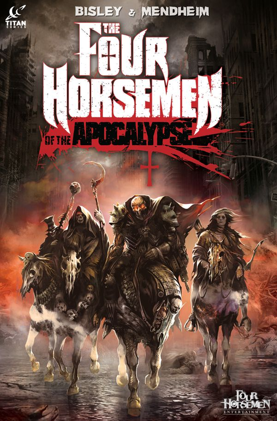 Бумажная книга «The Four Horsemen Of The Apocalypse», авторов Майкл Мендхайм, Майк Кеннеди, Шон Джаффе - фото №1