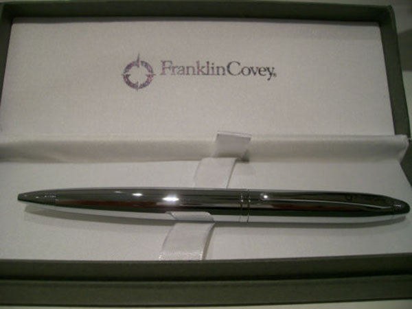  «Шариковая ручка Franklin Covey Lexington Chrome (Fn0012-2)» - фото №1