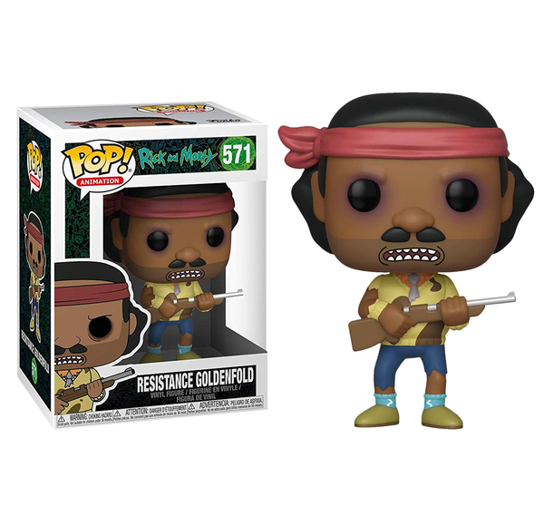 «Коллекционная фигурка Funko POP! Rick & Morty Resistance Goldenfold (FK40256)», бренда Funko Pop - фото №1