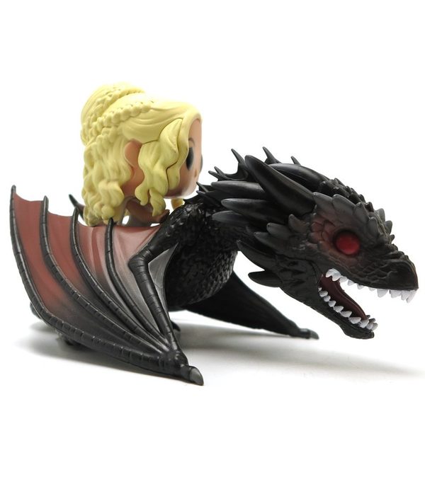 «Коллекционная фигурка Funko POP! Game Of Thrones Дейенерис Таргариен на драконе (7235)», бренда Funko Pop - фото №1