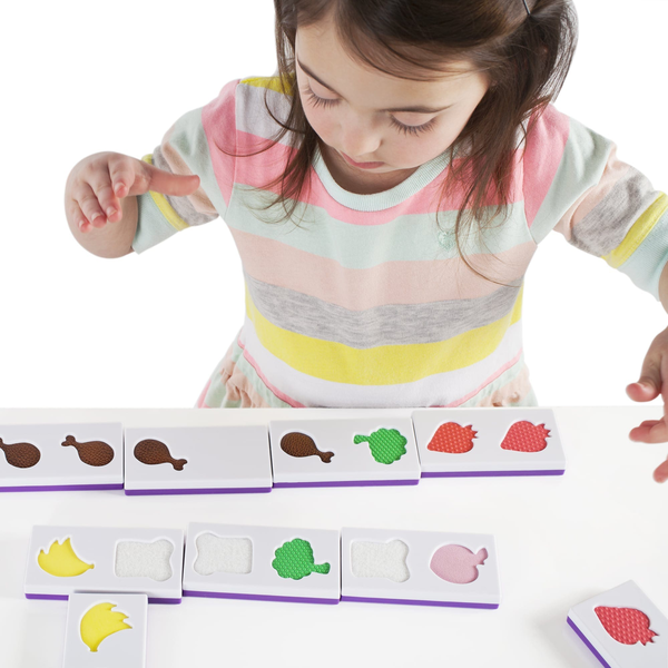  «Тактильное домино Guidecraft Manipulatives Продукты (G5056) », бренда Guidecraft - фото №1
