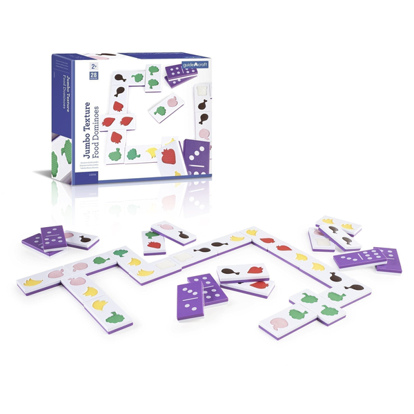  «Тактильное домино Guidecraft Manipulatives Продукты (G5056) », бренда Guidecraft - фото №1
